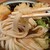 麺散 - 料理写真:かしわ天ぶっかけうどん（冷）