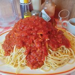 スパゲッティーのパンチョ 鶴ヶ島店 - ミートソース星人