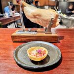 鶏匠 膳 - ◆鶏の生ハムとイチジクの白和え〜パニプリ風〜