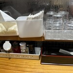 楓林担々麺 - 卓上