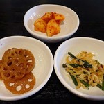 ソナム - 3種類の惣菜