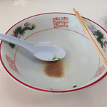 長崎楼 - 今日も完食しました。
      ご馳走様でした。