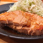 肉のやま金 - やま金トンテキ大盛