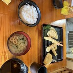 天ぷら定食 どこ - えび天追加