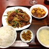 蓬莱春飯店 - にらレバ定食 
