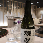 和食 むさし野 - 獺祭 純米大吟醸　磨き　二割三分
→ 芳醇な旨みと香りが美しく調和