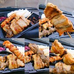 国産の若鶏 やきとりザンギNo.1 - 店主にお任せ焼き鳥弁当