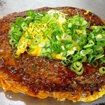 平の家 - そば肉玉（辛麺）セミダブル　９５０円