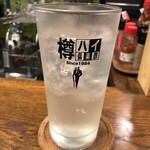 とんぼ - 焼飯にはレモン酎ハイでした。