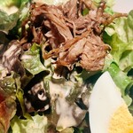 焼肉じゅん - この自家製ドレッシングもイケる\(//∇//)\