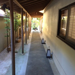 料亭旅館　いちい亭 - 貸し切り風呂への通路