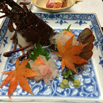 料亭旅館　いちい亭 - 〈夕食〉伊勢海老姿造り