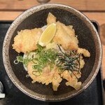 福ちゃん - 鶏天生醤油うどん1,080円