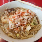 ラーメン二郎 - 白ネギ投下～♪