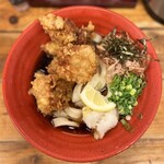 ゆうすけ - 鶏天ぶっかけ1,080円
