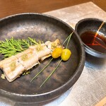 厨 花膳 - 鰻の白焼き