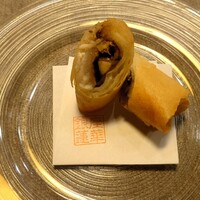 レンゲ - 季節の春巻き 〜本日入荷した茸と鰆〜