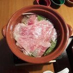 大谷山荘 - 牛肉じゃぶじゃぶ