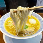 らぁめん 信 - 自家製麺の細麺