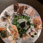 中野レンガ坂 洋食堂 葡萄 - 前菜盛り合わせ