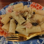 ししまる - 栗ときのこのゴルゴンゾーラパスタ