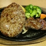 ステーキのどん - スライスステーキ＆超粗挽きハンバーグ