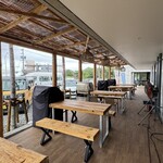 レモン食堂 - 風が抜けて本当に気持ちいい。