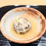 富小路 やま岸 - 丹波栗の揚げ出し