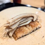 富小路 やま岸 - 鱧と松茸