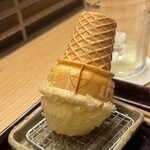 新宿 立吉 - アイスクリームの串揚げ