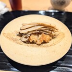 富小路 やま岸 - 鱧と松茸