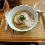 鶏と魚 - 地鶏塩