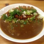 嵐山カレー - ロースカツねぎカレー