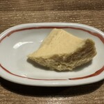 手造りそば 打墨庵 加瀬 - 卵豆腐