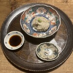 手造りそば 打墨庵 加瀬 - 粗挽き蕎麦がき