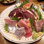 すし酒場 さんじ - 刺身7点盛り合せ