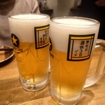 すし酒場 さんじ - 乾杯♪