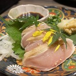 九州酒場 げん次 - 地鶏ももタタキ