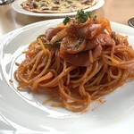 オレンジサンセット - ◇パスタセット　昔ながらのナポリタン　税込1,200円
優しくて美味しくて、昔懐かしい感じのナポリタン。