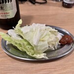 信州 ゴールデン 新館 - お通しのキャベツ/418円♪