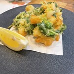 杉むら - 真珠貝のかき揚げ