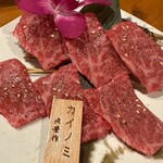 A5仙台牛焼肉 肉豊作 - 