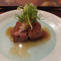 鮨 天川 - マグロの直火焼き