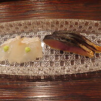 鮨 天川 - ひらめとしめ鯖