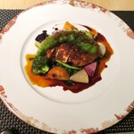 ビストロ モン・ルー - 地鶏の香草焼き