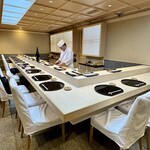 THE SUSHI TOKYO 旬 - 店内カウンター
