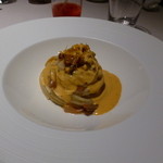 ラ・ロカンダ - 2014年11月　2度目の訪問　グラニャーノ産スパゲッティーのカルボナーラ 2014