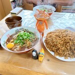 支那そば　たかはし - この日の食事は、これだけで終わりました(⃔ ꒪꒳꒪̟ )⃕↝