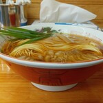 中華そば専門店 笠北 - 笠岡ラーメン 大盛り (税込)900円 ※正面から (2025.10.30)