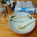 中華そば専門店 笠北 - 笠岡ラーメン 完食しました (2025.10.30)